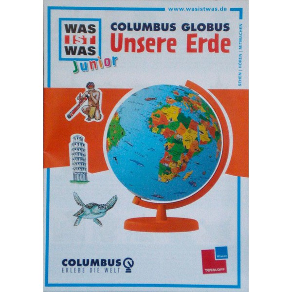 Columbus Glob pentru copii Was ist was 'Junior-Set Jubiläumsausgabe'