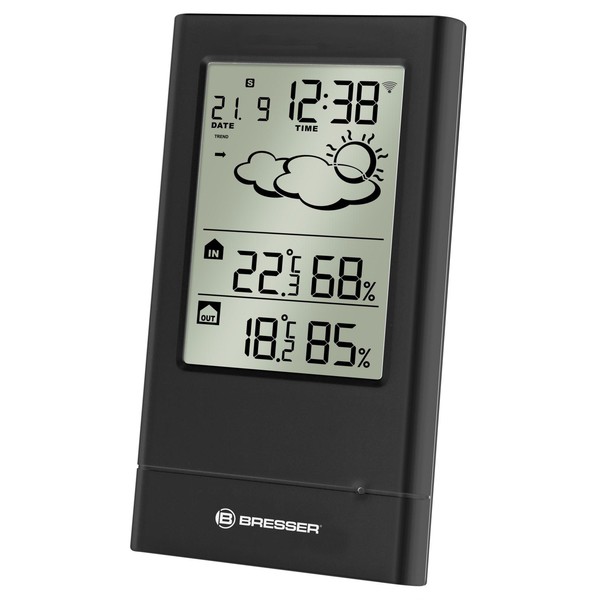 Bresser Statie meteo wireless TempTrend  neagra