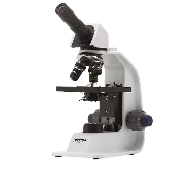 Optika Microscop B-153, mono, DIN, achro, Kreutztisch, 40x-600x, LED1W