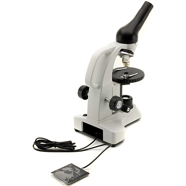 Optika Microscop monocular 400x, LED, cu panou solar  B-20 Polar