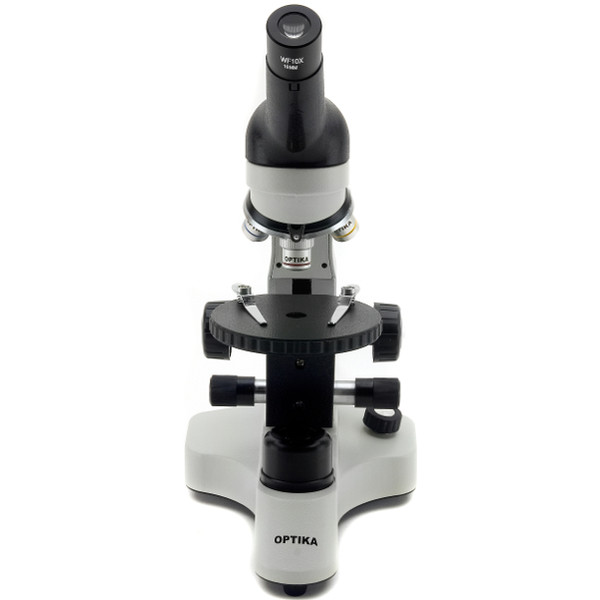 Optika Microscop monocular 400x, LED, cu acumulatori B-20R