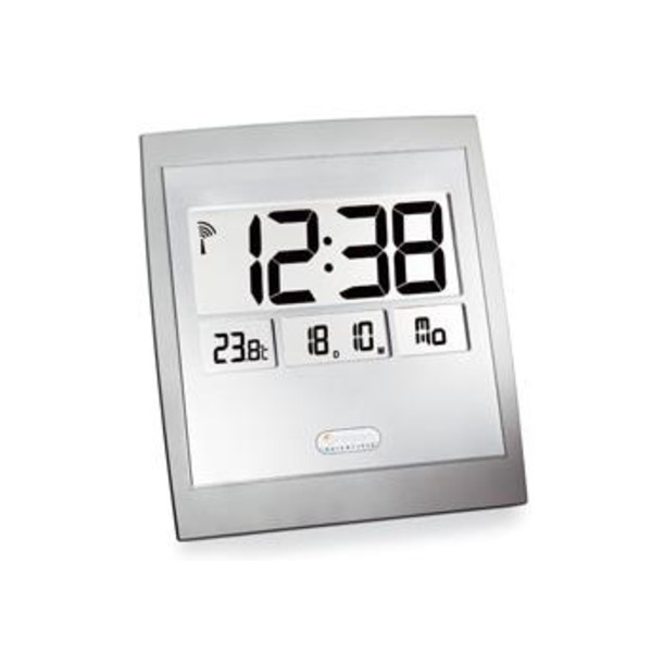 Oregon Scientific Statie meteo wirelles Ceas de perete wireless XXL, argintiu JM 889N-S