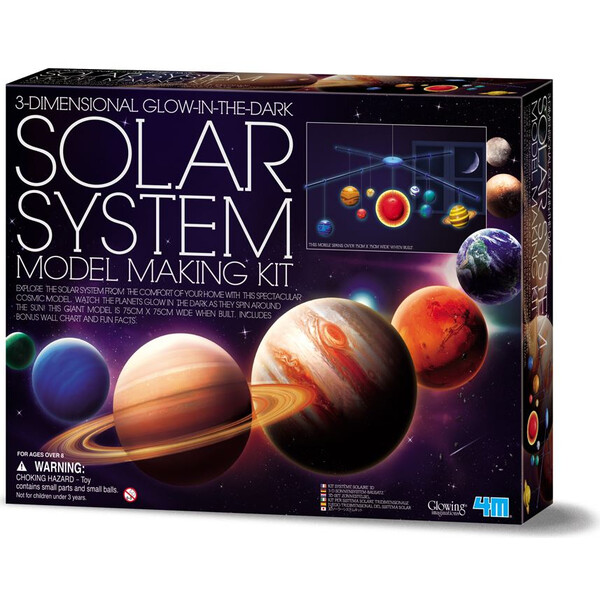 HCM Kinzel Kit Set constructie Sistemul Solar 3D - cu iluminare