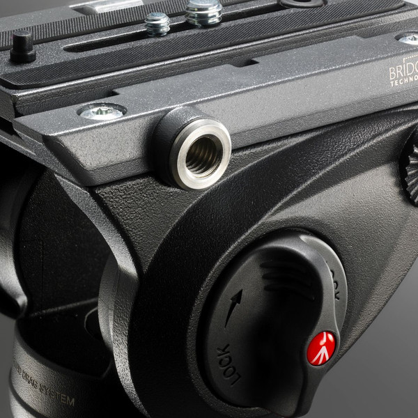 Manfrotto Trepied MVH500AH, 755XBK cu cap video