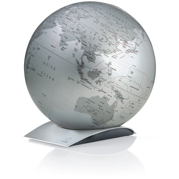 Räthgloben Glob Capital Q Silver 30cm