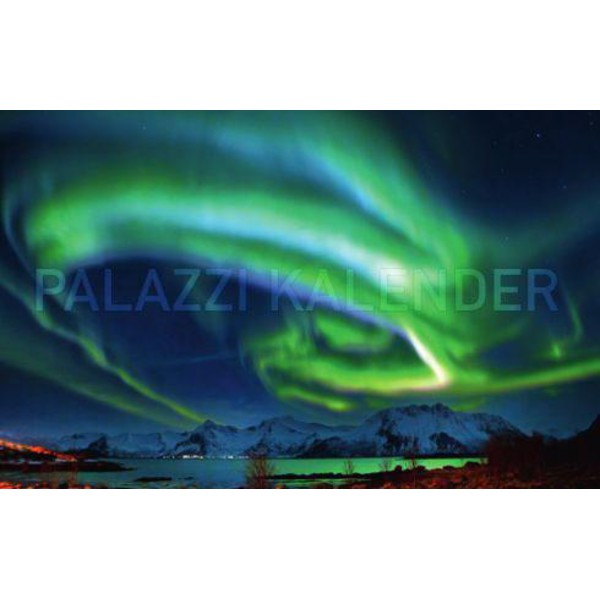 Palazzi Verlag Calendar Polarlicht - Himmlisches Leuchten