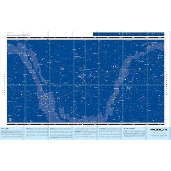 Orion Poster Deep Map 600, mapa pliabila