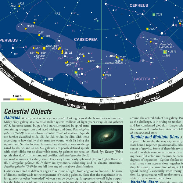 Orion Poster Deep Map 600, mapa pliabila