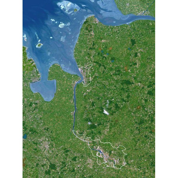 Planet Observer Harta regionala Bremen