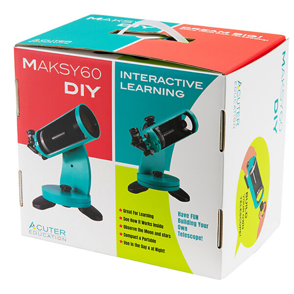 Acuter Telescop Maksutov MC 60/750 MAKSYGO-60 Mini Dobson DIY