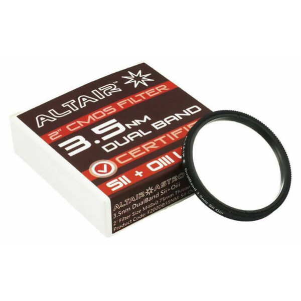 Altair Astro Filtre SII OIII DualBand ULTRA 3,5 nm