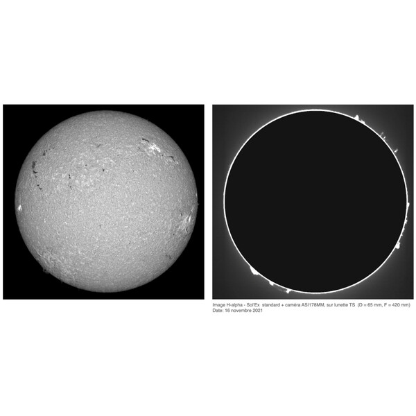 Shelyak Set optic pentru spectroheliograful Sol'Ex