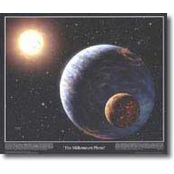 Poster The Millenium Planet - semnat de mana