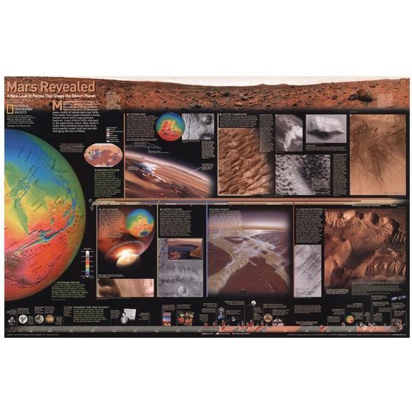 National Geographic Poster Marte, planeta roşie