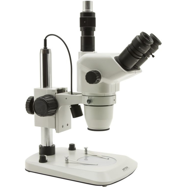 Optika Microscop stereo trinocular SZN-4, binocular, zoom, 7x-45x, LED