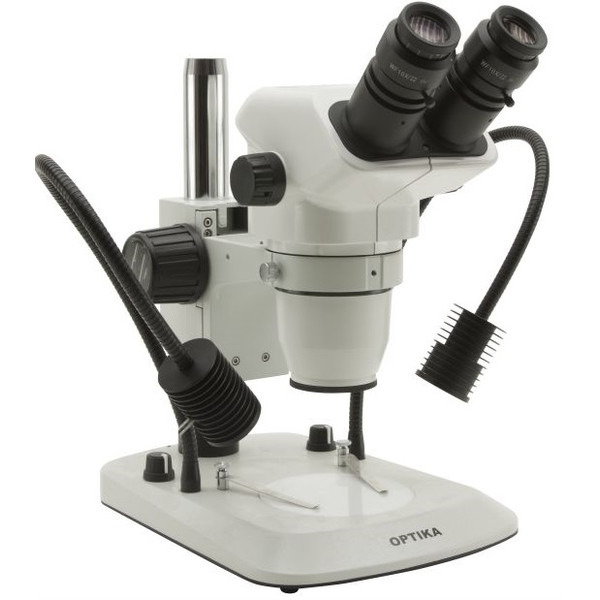 Optika Microscop stereo binocular SZN-5, binocular, zoom, 7x-45x, LED