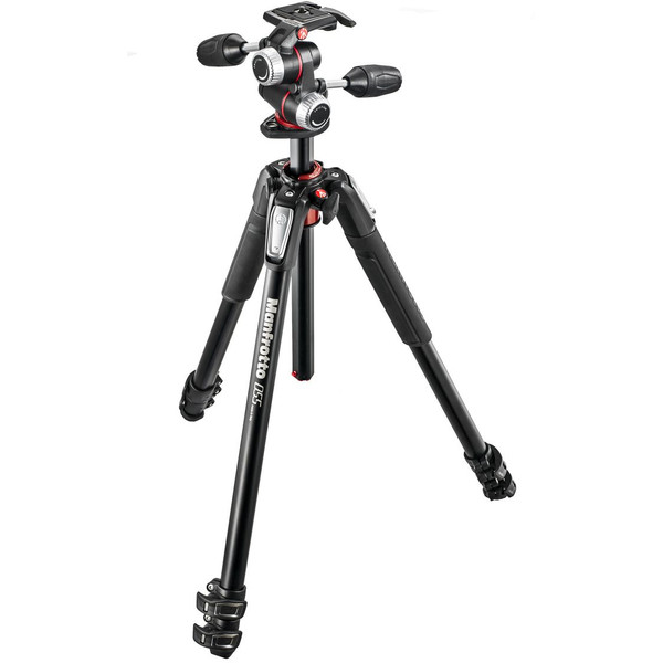 Manfrotto Set trepied MK055XPRO3-3W cu cap panoramic cu 3 directii