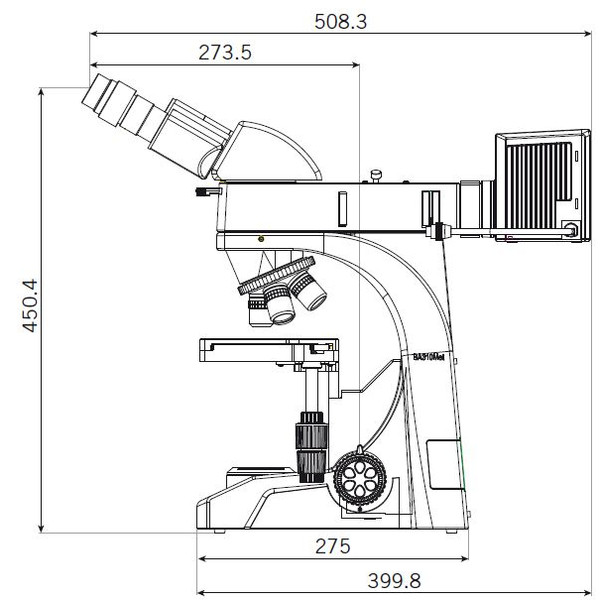Motic Microscop trinocular BA310 MET