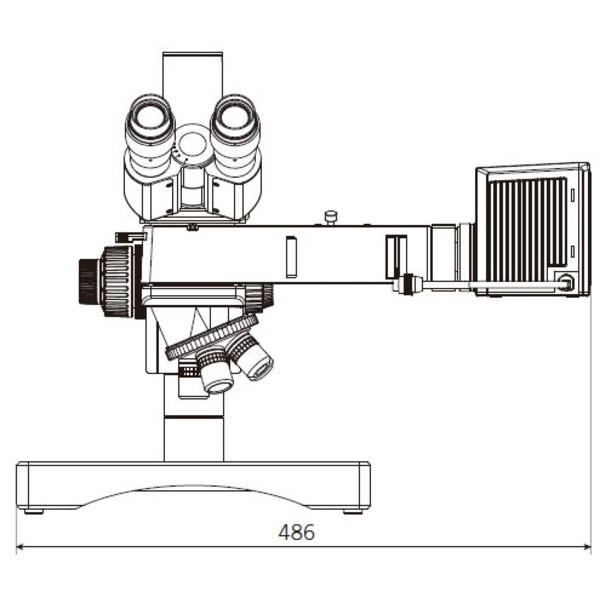 Motic Microscop trinocular BA310 MET-H