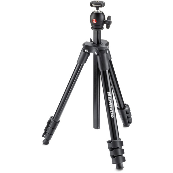 Manfrotto Kit trepied foto Compact Light, negru