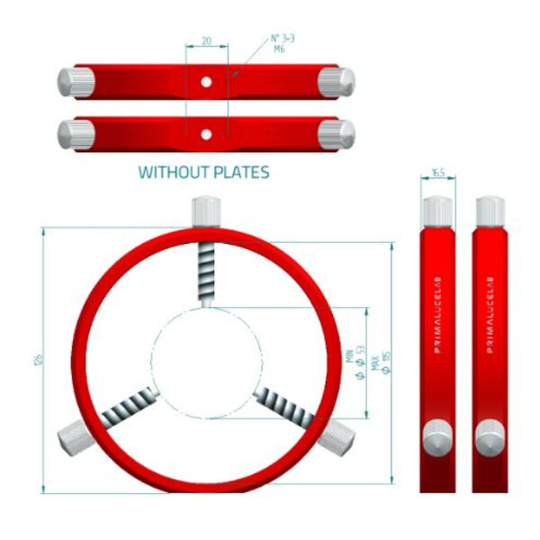 PrimaLuceLab Inele de ghidaj PLUS 115MM