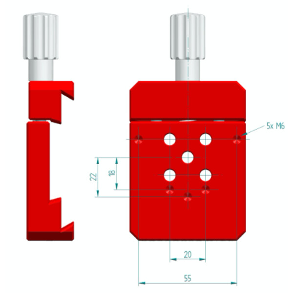 PrimaLuceLab Cleme prisma PLUS Vixen / Losmandy