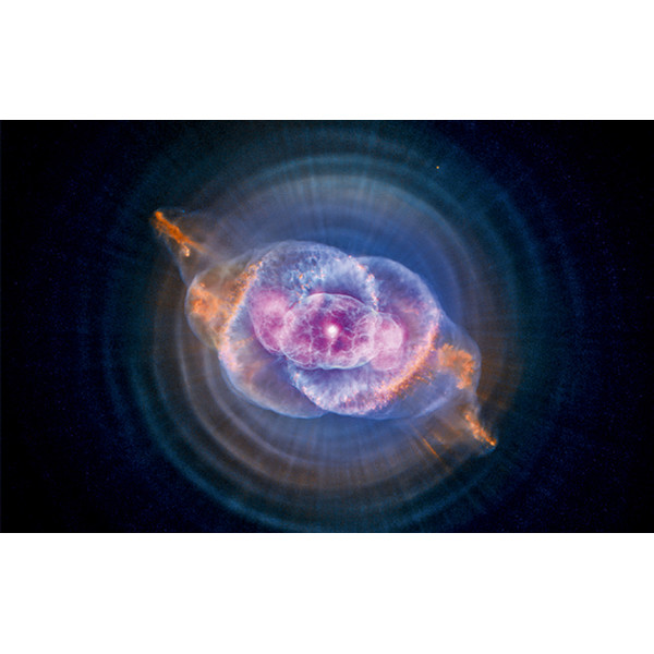 Palazzi Verlag Poster Cat's Eye Nebula - Hubble Space Telescope 75x50