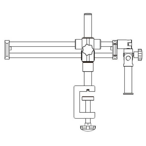 Motic Stativ suspendat simplu Stand cu rulmenti, cu baza, stalp Ø32mm