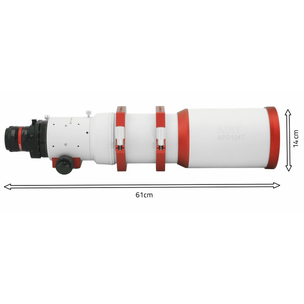 PrimaLuceLab Refractor apochromat AP 104/650 T Airy + Field Flattener + Filter Drawer OTA