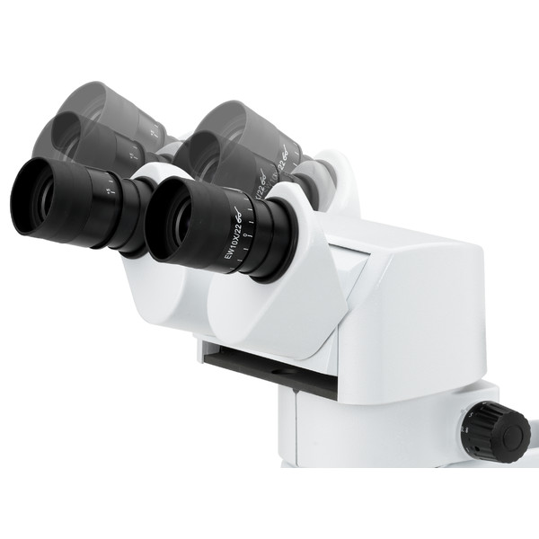 Euromex Microscop stereo zoom DZ.1600, cap binocular ergo 8x-50x, LED
