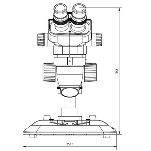 Euromex NexiusZoom ESD, NZ.1903-P-ESD, 6,7x-45x, trino