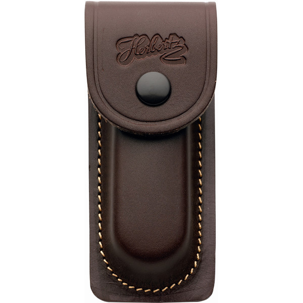 Herbertz Husă din piele pentru cuțite de buzunar 2653090, maro, pentru 9 cm
