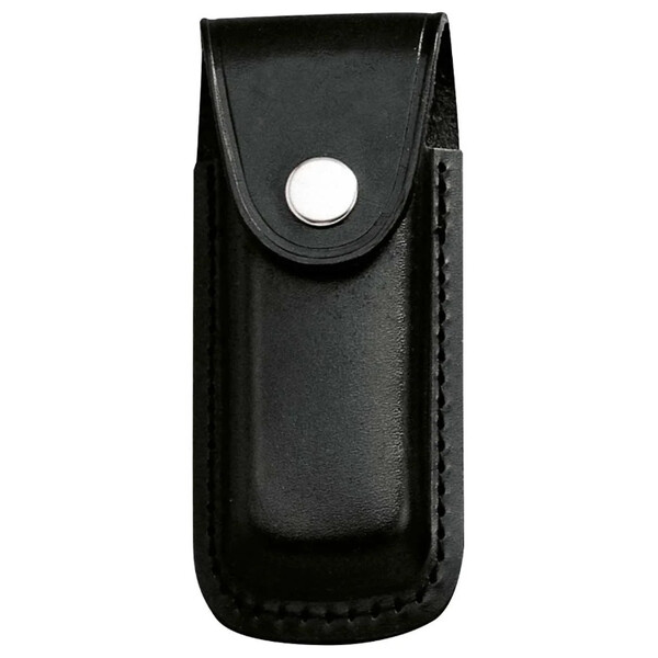 Herbertz Cutit de buzunar cutie din piele 2649110, negru, pentru 11 cm