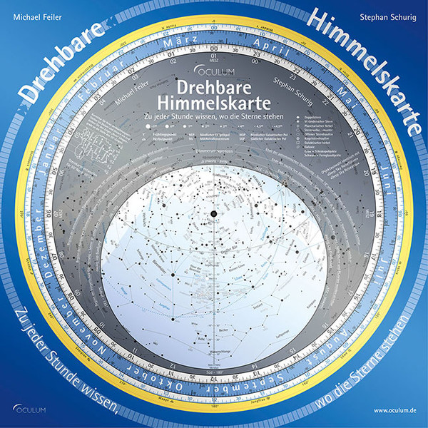 Oculum Verlag Harta cerului Planisferă