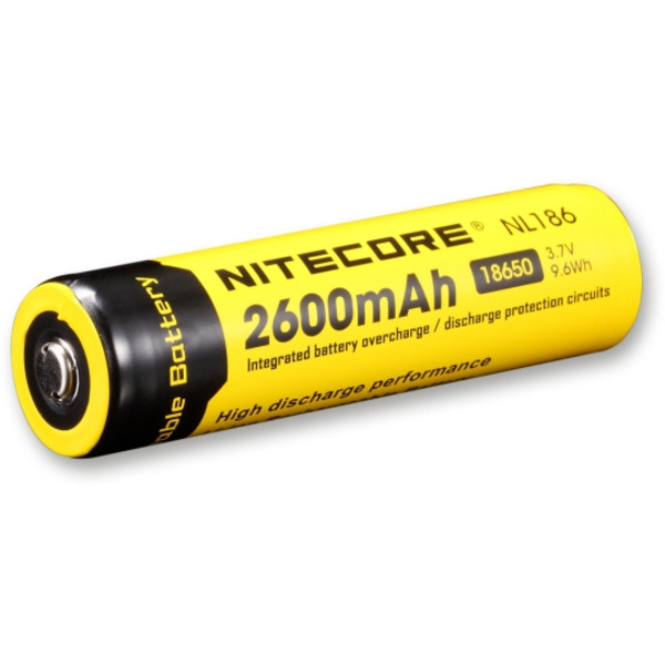Nitecore Baterie 18650Li-ion, 2600mAh