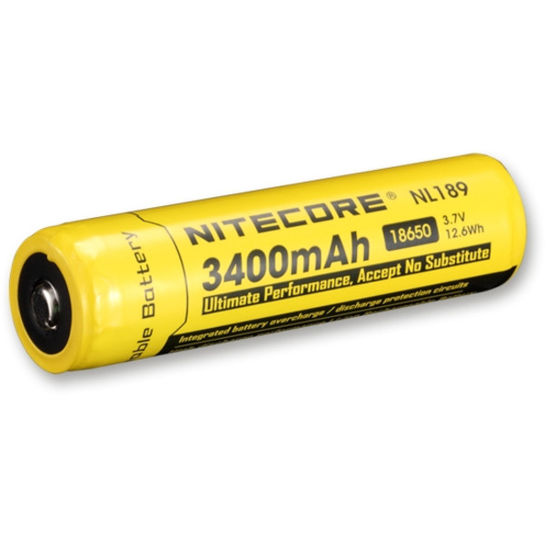 Nitecore Baterie 18650Li-ion, 3400mAh