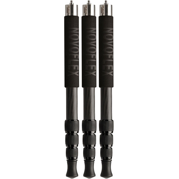 Novoflex Picioare trepied fibra carbon, compacte, 4 segmente, 3x QuadroLeg C2844