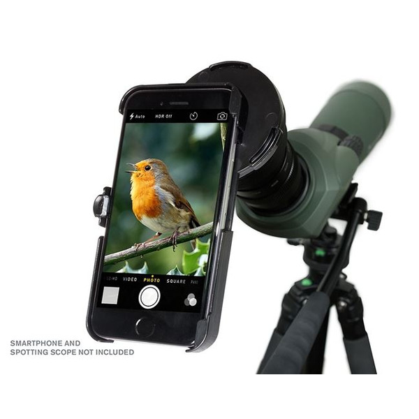 Celestron REGAL M2 la iPhone 6 + Adaptor smartphone