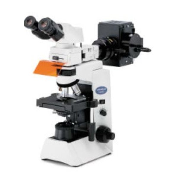 Evident Olympus Microscop CX41 fluorescenta, trino, ergo, Hal, 40x,100x, 400x