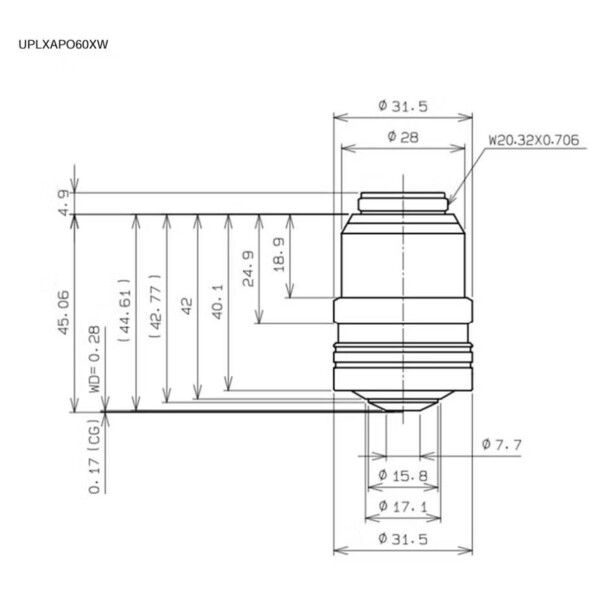 Evident Olympus Obiectiv UPLXAPO60XW/1.20