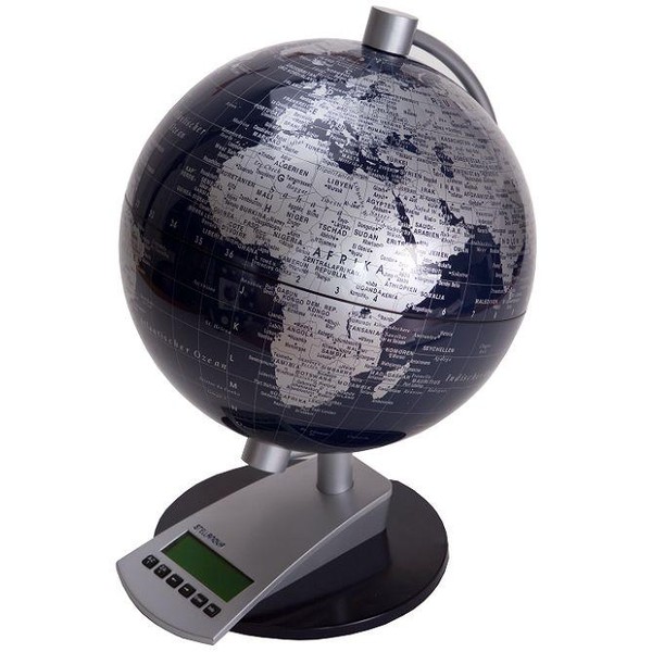 Stellanova Glob timpul în lume negru 20cm