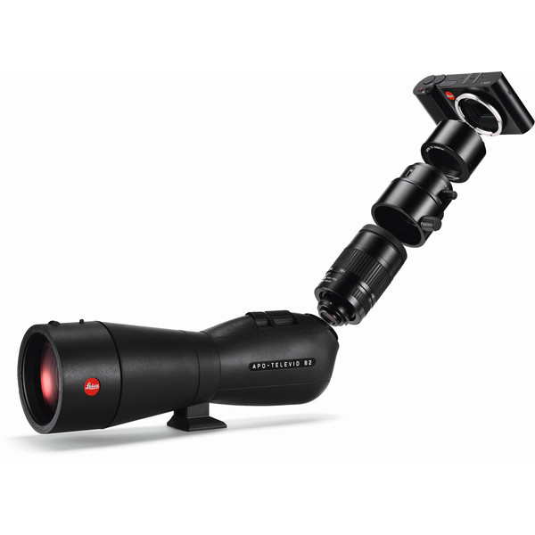 Leica Instrument terestru Digiscoping-Kit: APO-Televid 65 + 25-50x WW + T-Body black + Digiscoping-Adapter