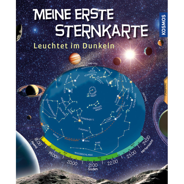Kosmos Verlag Harta cerului Meine erste Sternkarte