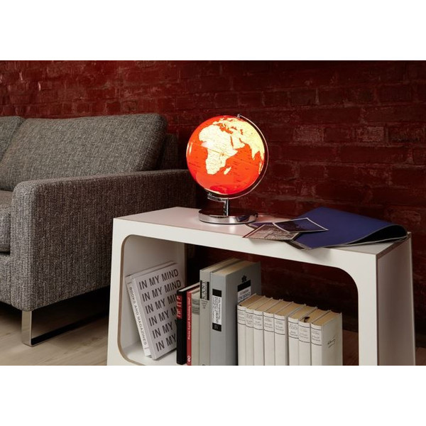 TROIKA Glob Terra Red Light 25cm