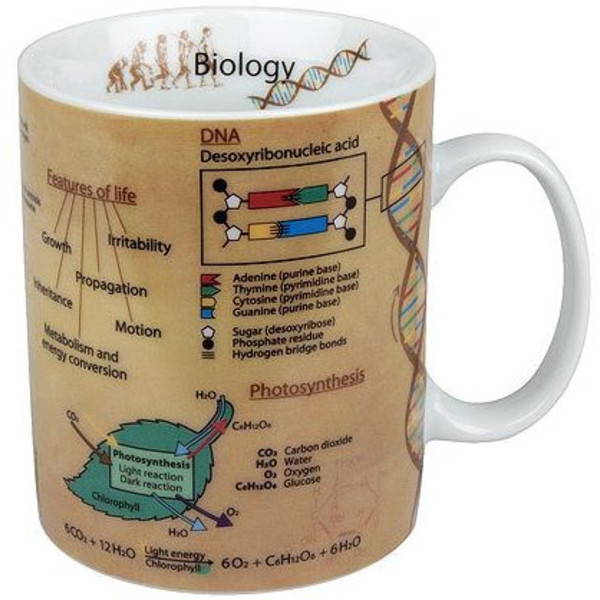 Könitz Cească Mugs of Knowledge Biology