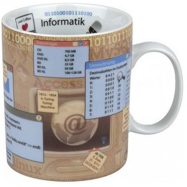 Könitz Cească Mugs of Knowledge Computer Science