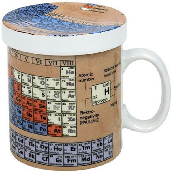 Könitz Cească Mugs of Knowledge for Tea Drinkers Chemistry