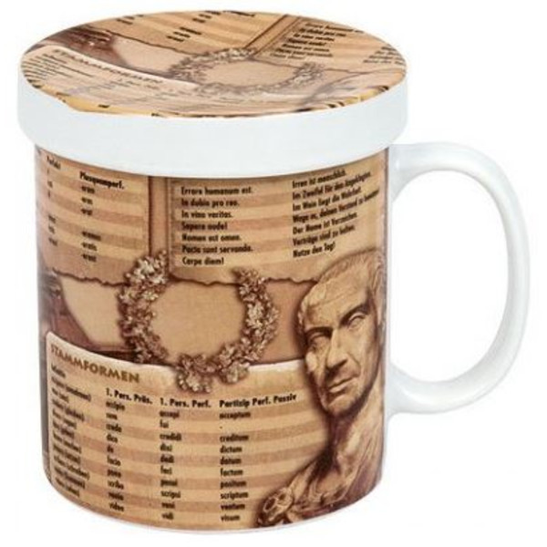 Könitz Cească Mugs of Knowledge for Tea Drinkers Latin