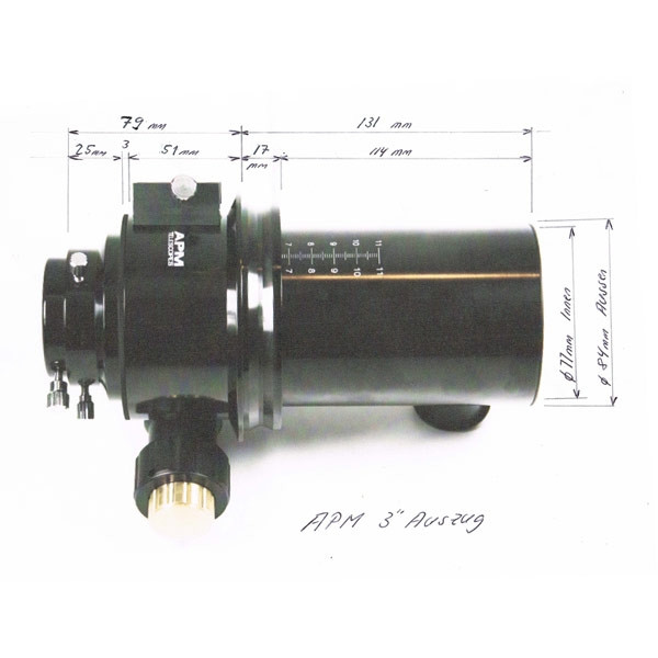 APM Focuser cu cremaliera 3"