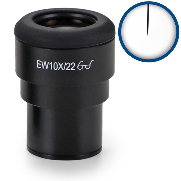Euromex Ocular de măsurare IS.6210-P, WF 10x/22, pointer, Ø 30 mm (iScope)